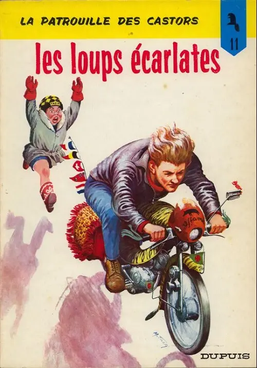Couverture de l'album La Patrouille des Castors Tome 11 Les loups écarlates