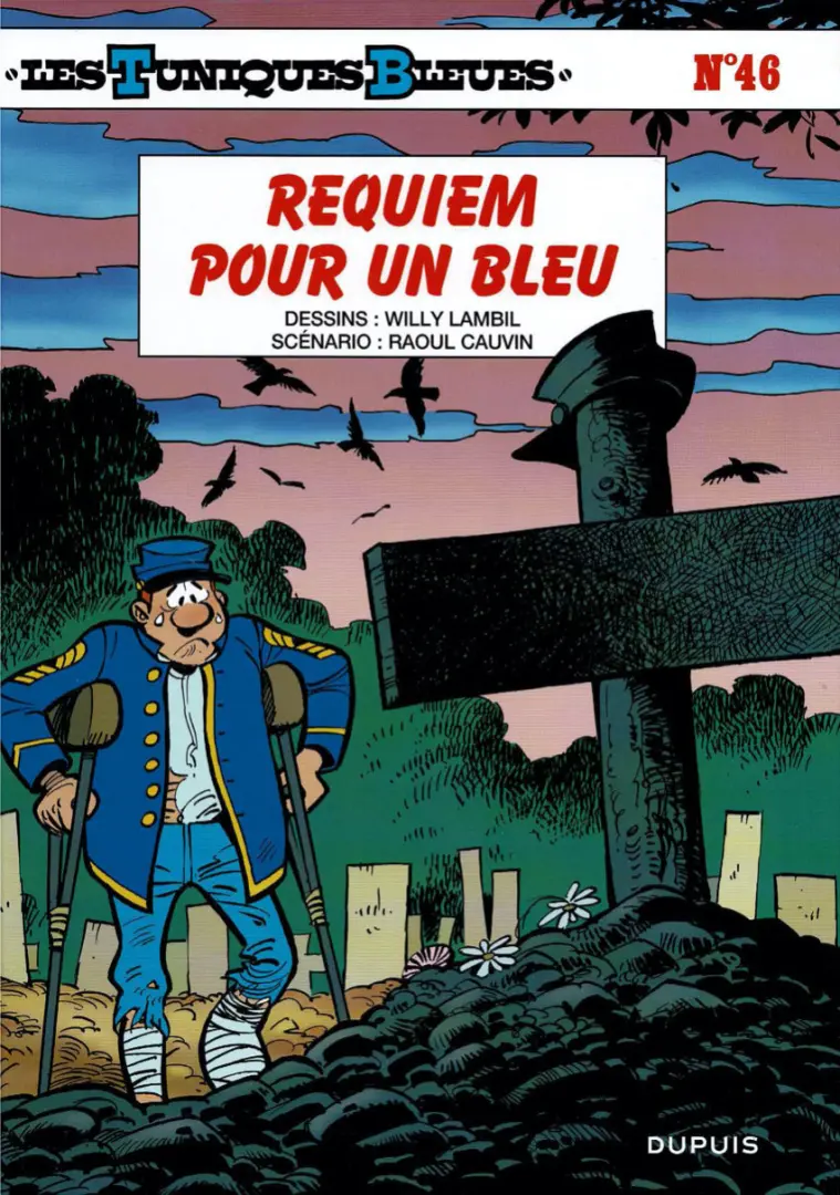 Couverture de l'album Les Tuniques Bleues Tome 46 Requiem pour un Bleu