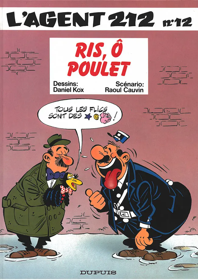 Couverture de l'album L'Agent 212 Tome 12 Ris,ô poulet