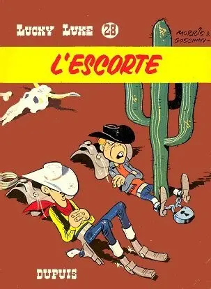 Couverture de l'album Lucky Luke Tome 28 L'escorte