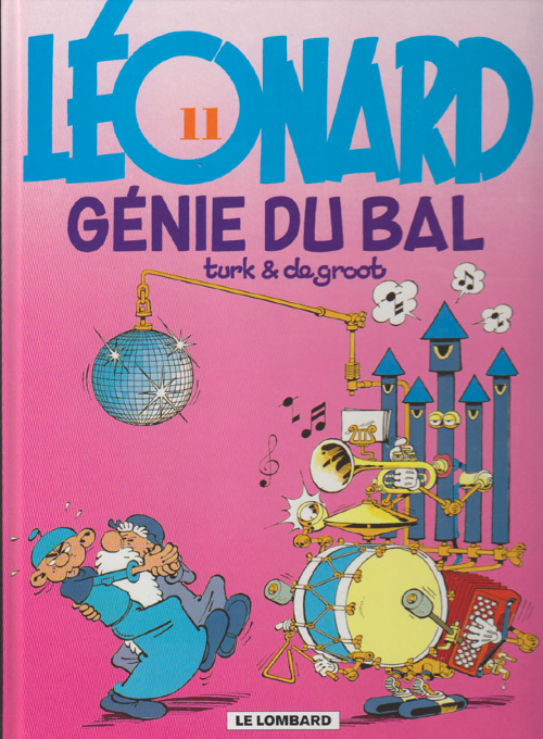 Couverture de l'album Léonard Tome 11 Génie du Bal