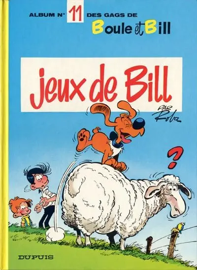 Couverture de l'album Boule & Bill Tome 11 Jeux de Bill