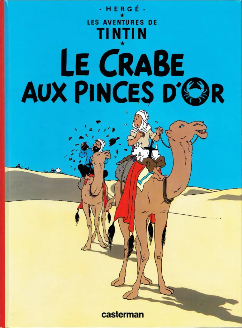 Couverture de l'album Tintin Tome 9 Le crabe aux pinces d'or