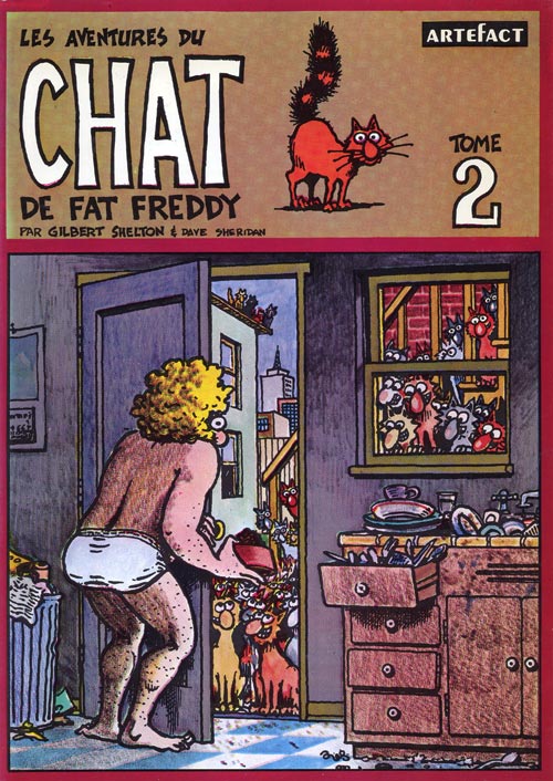 Couverture de l'album Les aventures du Chat de Fat Freddy Tome 2