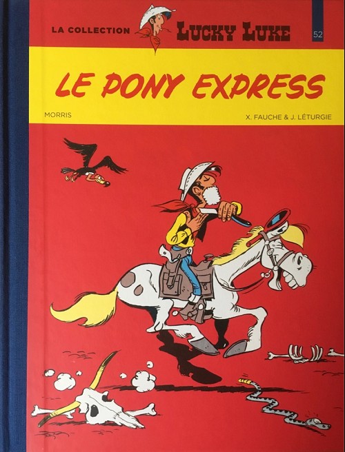 Couverture de l'album Lucky Luke La collection Tome 52 Le pony express