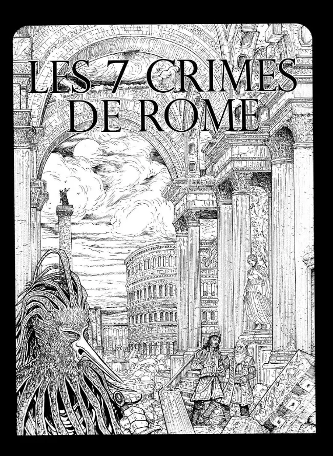 Couverture de l'album Une enquête de Léonard de Vinci Les 7 crimes de Rome