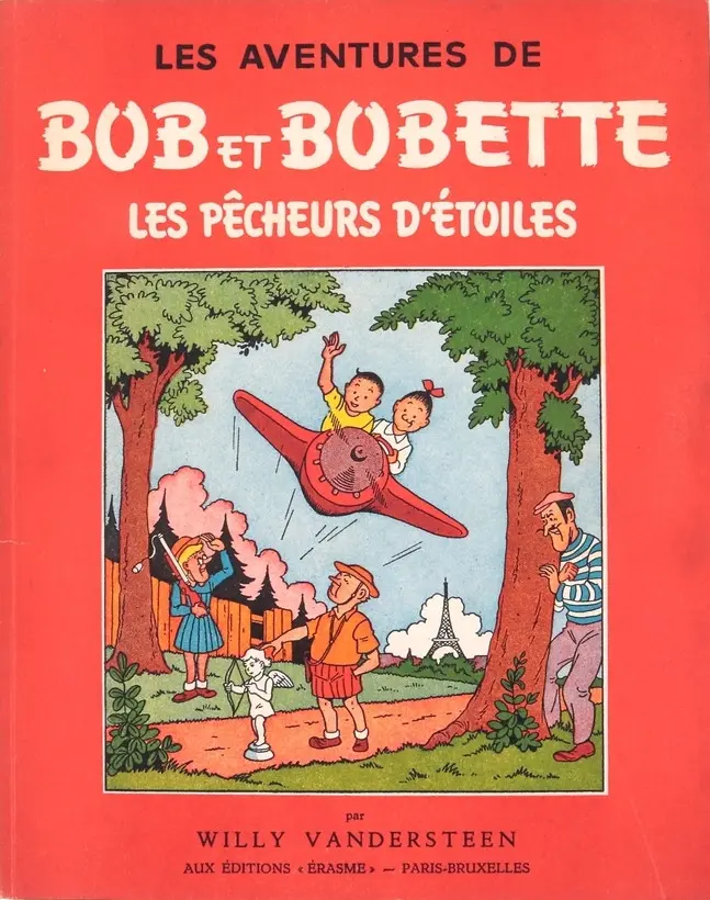 Couverture de l'album Bob et Bobette Tome 8 Les Pêcheurs d'étoiles