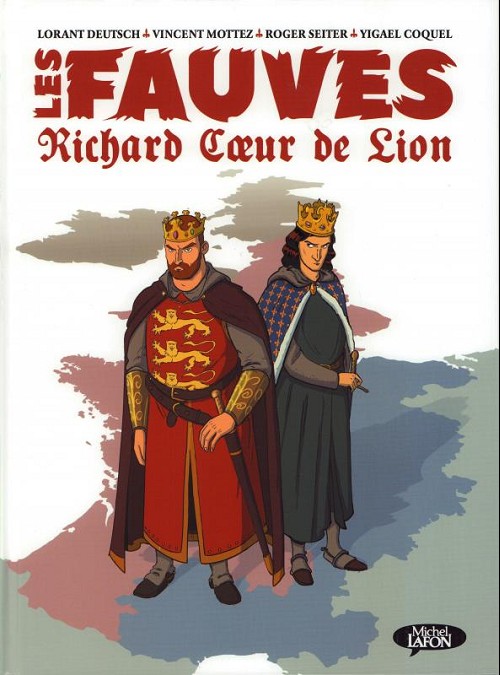 Couverture de l'album Les fauves Tome 1 Richard Cœur de Lion