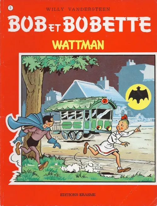 Couverture de l'album Bob et Bobette Tome 71 Wattman