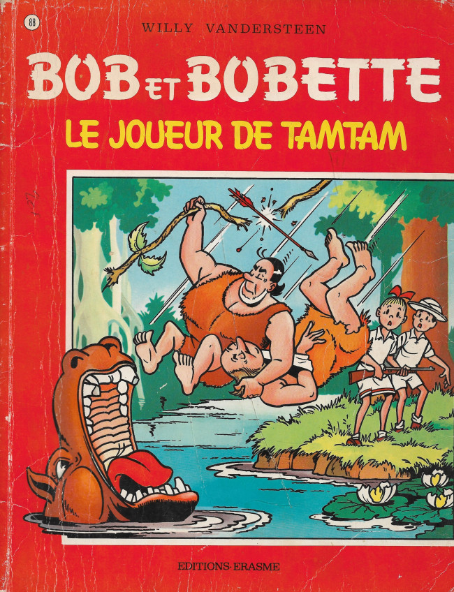 Couverture de l'album Bob et Bobette Tome 88 Le joueur de Tamtam