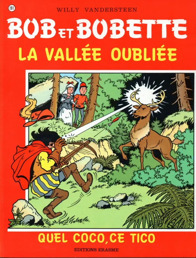 Couverture de l'album Bob et Bobette Tome 191 La vallée oubliée
