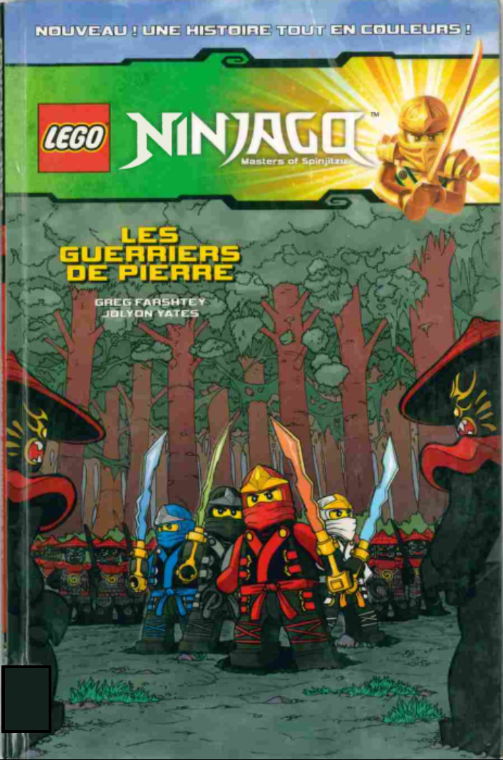 Couverture de l'album Lego Ninjago - Masters of Spinjitzu Tome 4 Les guerriers de pierre