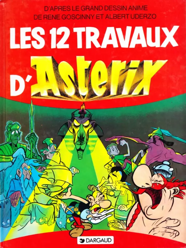 Couverture de l'album Astérix Les 12 Travaux d'Astérix