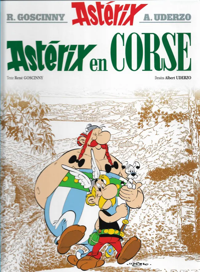 Couverture de l'album Astérix Tome 20 Astérix en Corse