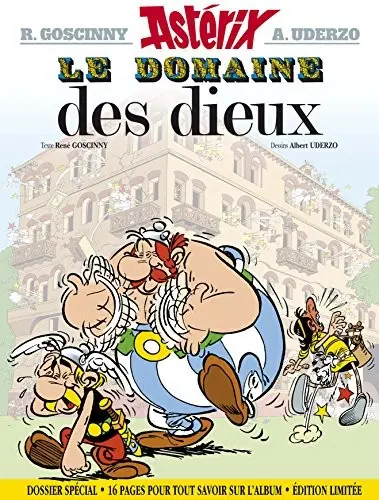 Couverture de l'album Astérix Tome 17 Le Domaine des dieux