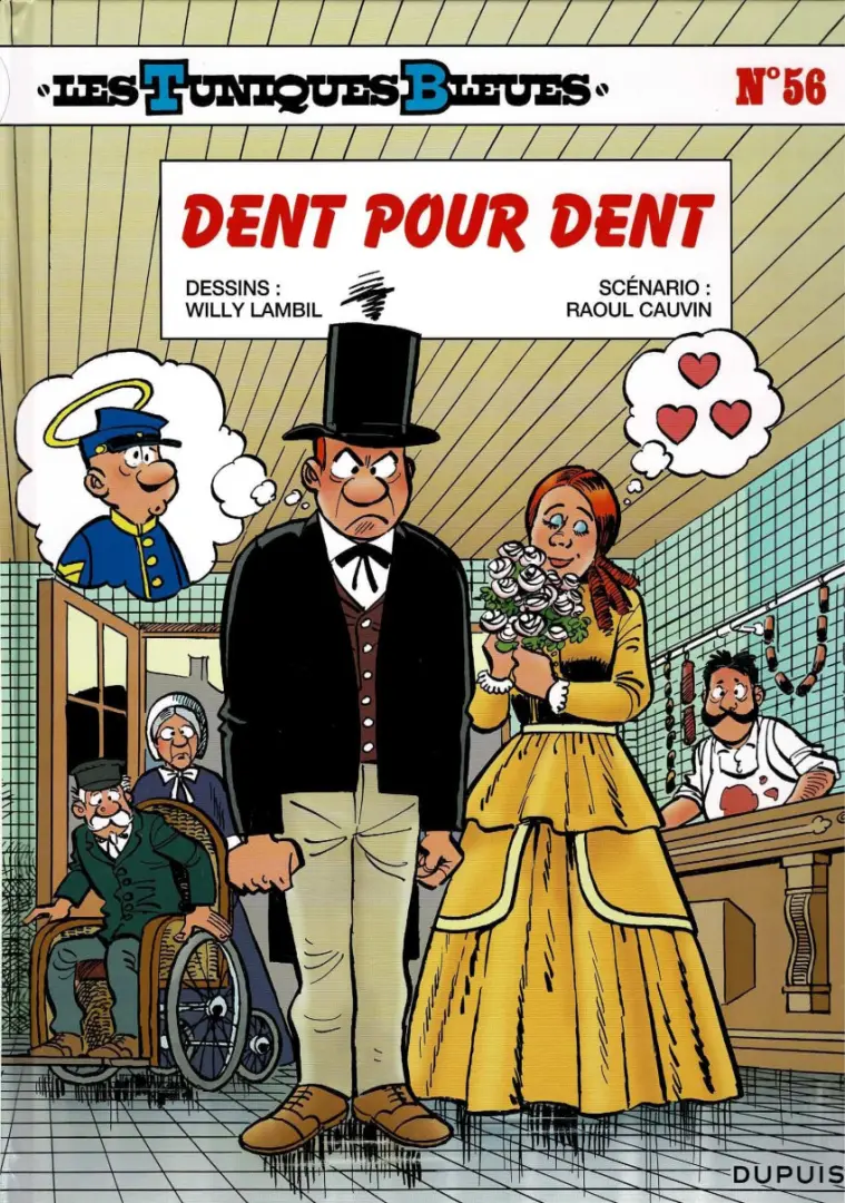 Couverture de l'album Les Tuniques Bleues Tome 56 Dent pour dent