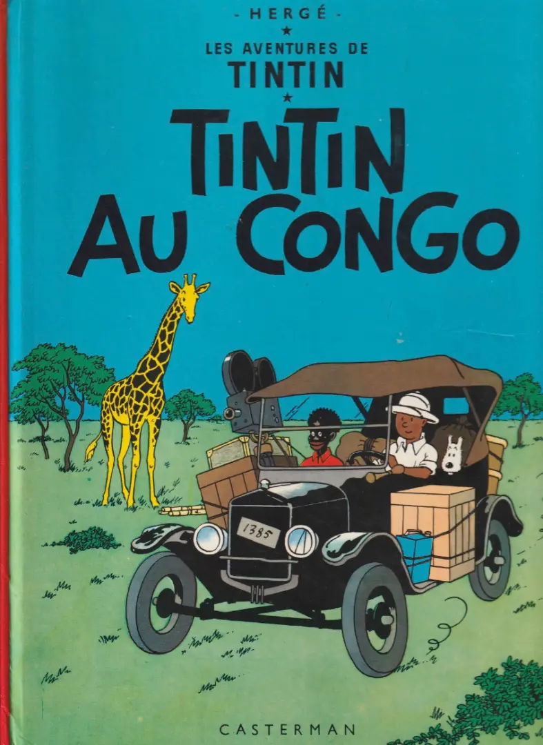 Couverture de l'album Tintin Tome 2 Tintin au Congo