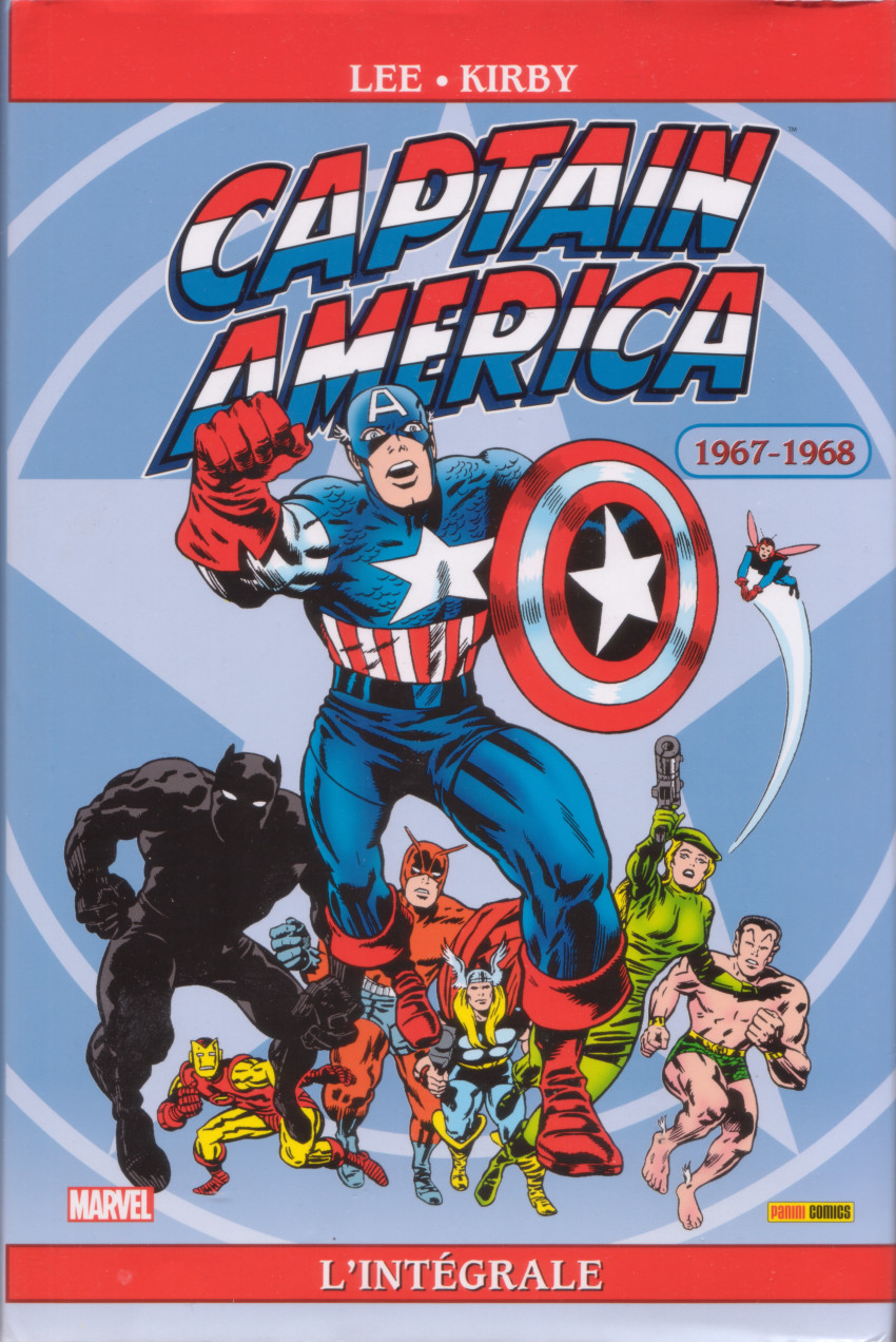 Couverture de l'album Captain America - L'intégrale Tome 2 1967-1968