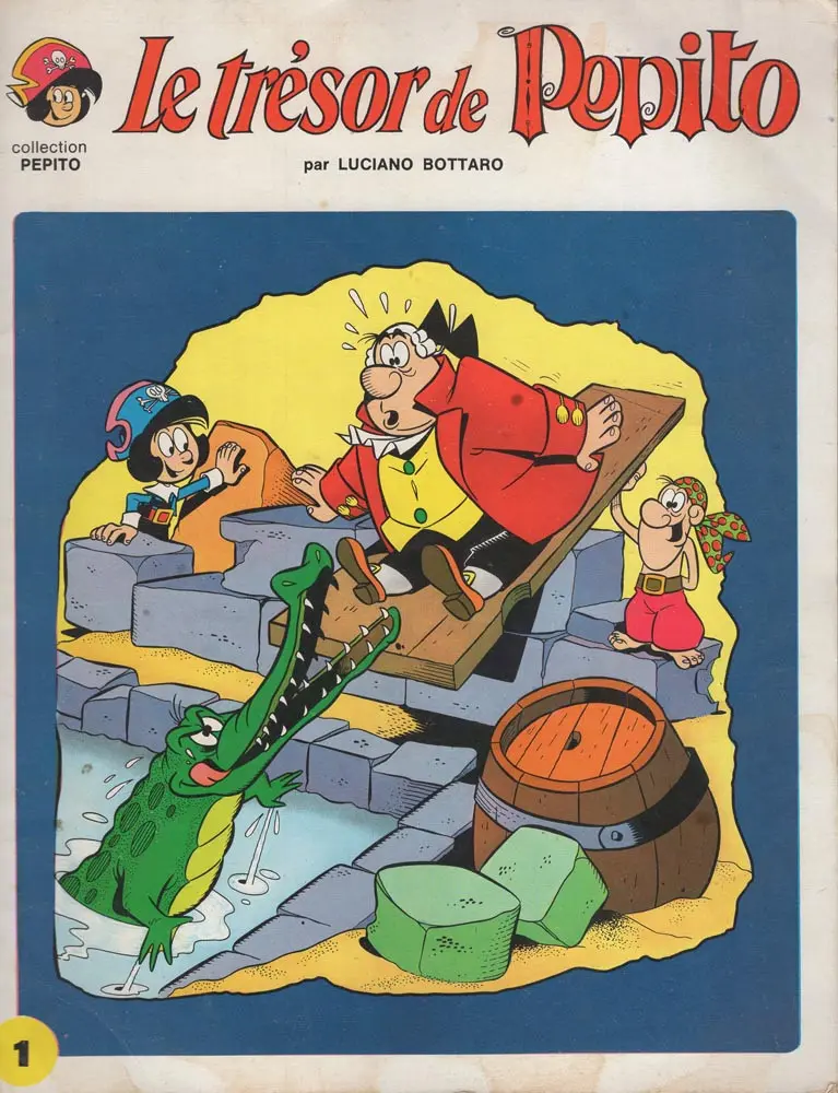 Couverture de l'album Pepito Tome 1 Le trésor de Pepito