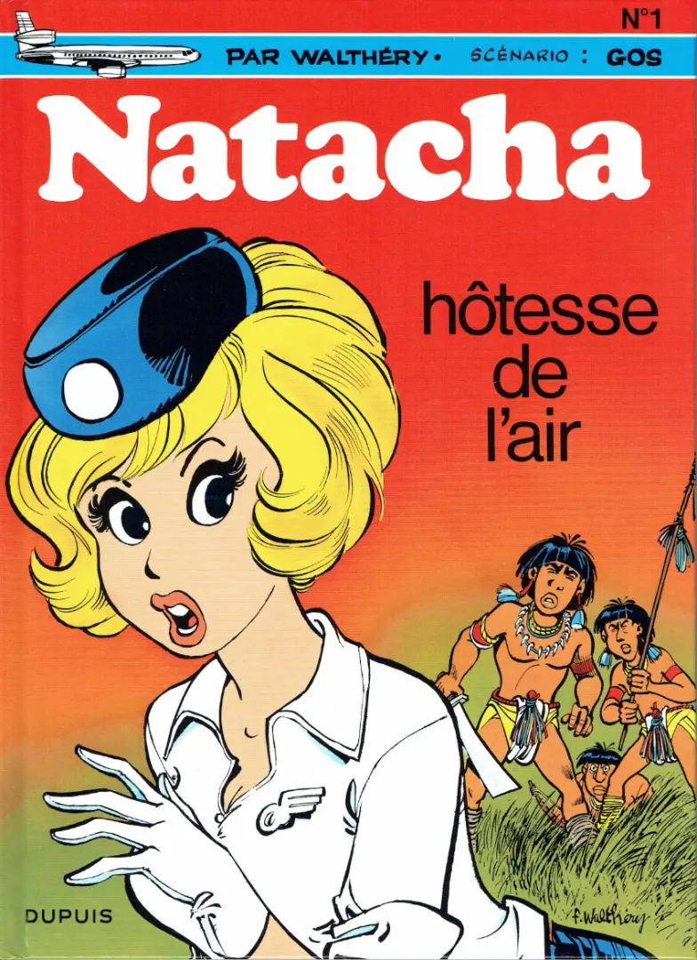 Couverture de l'album Natacha Tome 1 Hôtesse de l'air