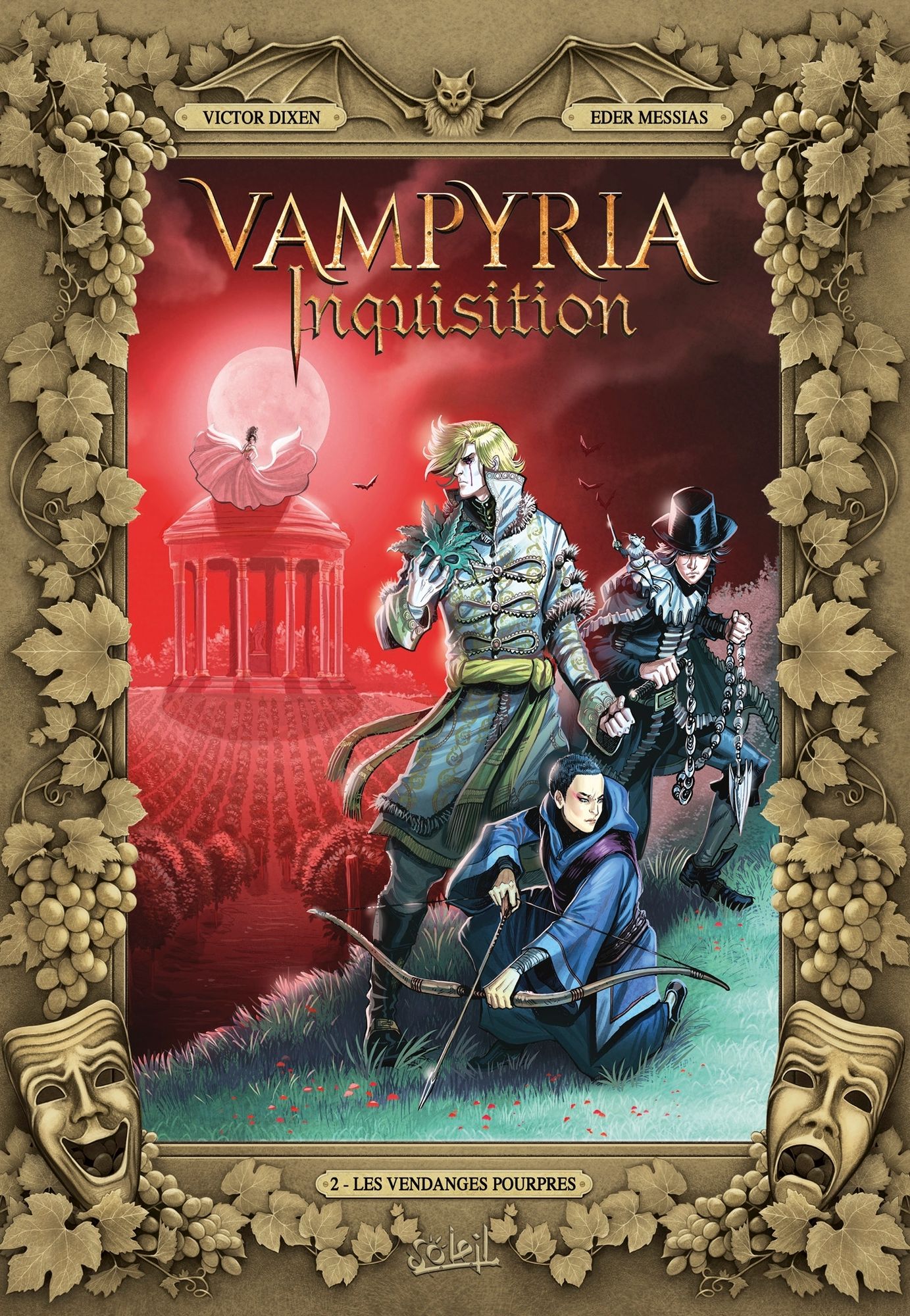 Couverture de l'album Vampyria Inquisition 2 Les Vendanges pourpres