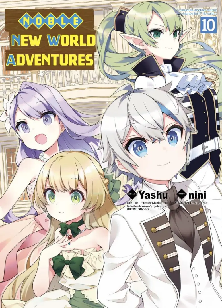 Couverture de l'album Noble New World Adventures 10