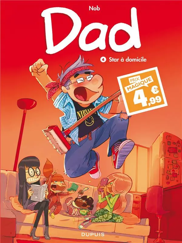 Couverture de l'album Dad Tome 4 Star à domicile