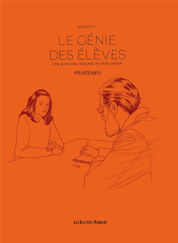 Couverture de l'album Le génie des élèves Cinq questions majeures en mode mineur