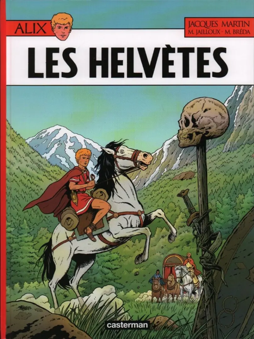 Couverture de l'album Alix Tome 38 Les Helvètes