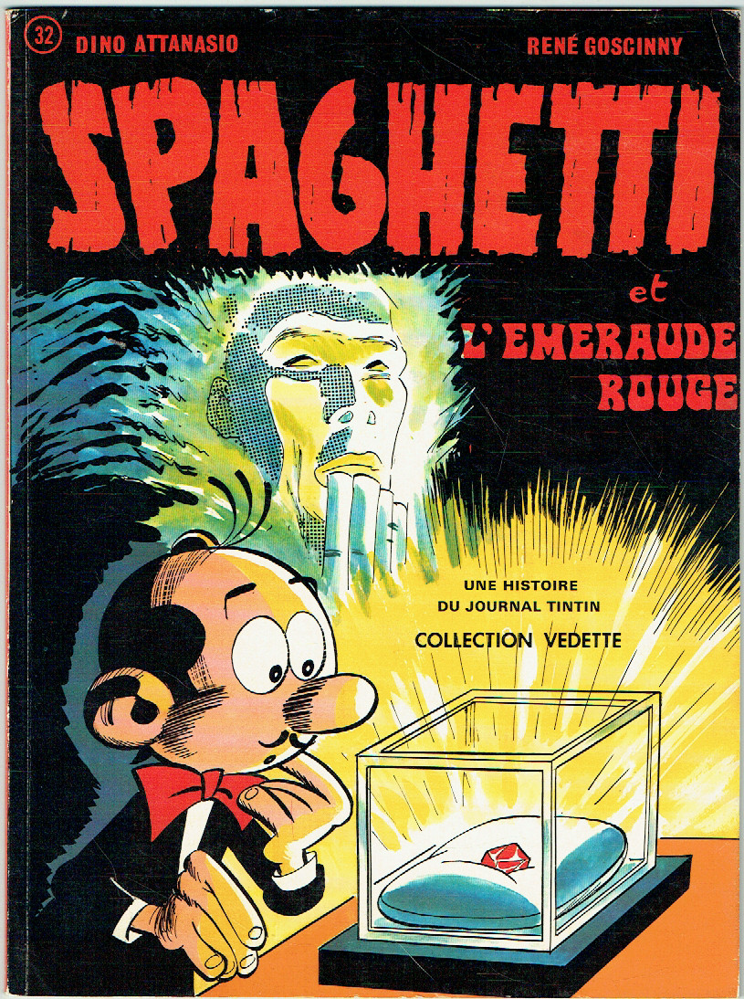 Couverture de l'album Spaghetti Tome 14 Spaghetti et l'Emeraude rouge