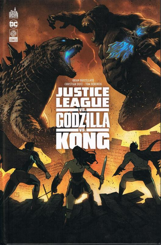 Couverture de l'album Justice League vs Godzilla vs Kong