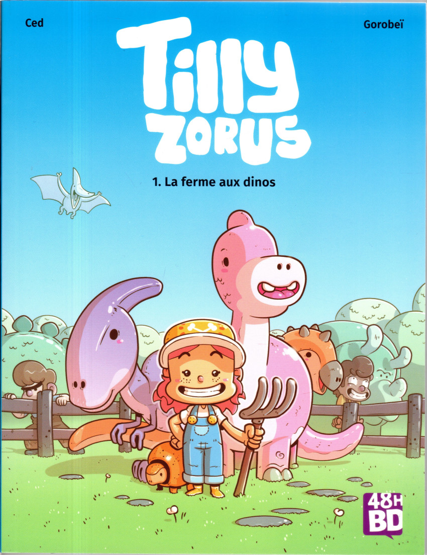 Couverture de l'album Tilly Zorus 1 La ferme aux dinos