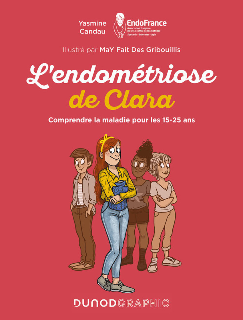 Couverture de l'album L'endométriose de Clara