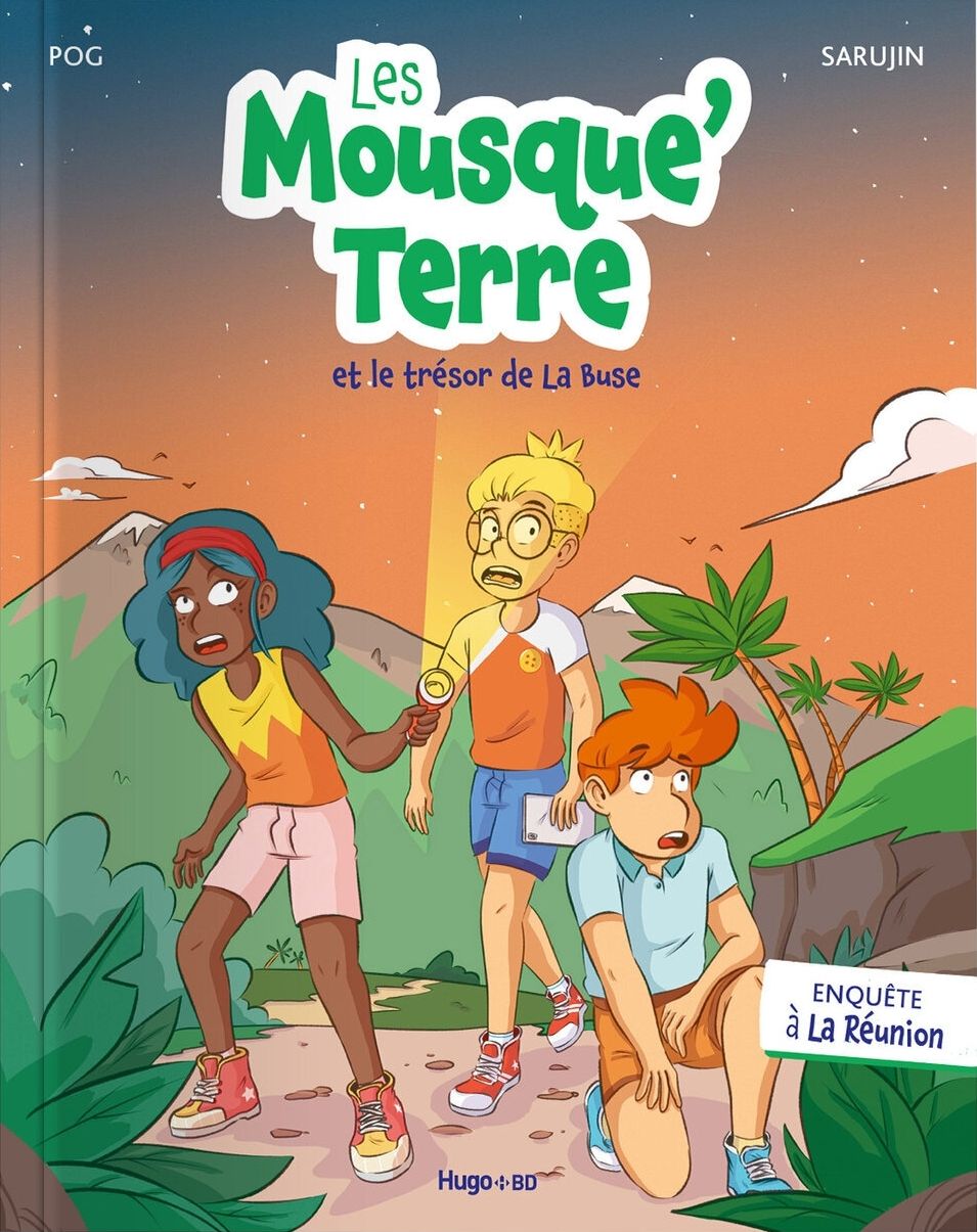 Couverture de l'album Les Mousque'Terre 2 Les Mousque'Terre et le trésor de La Buse - Enquête à La Réunion