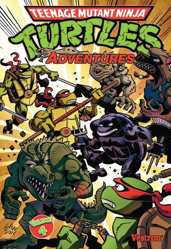 Couverture de l'album Teenage Mutant Ninja Turtles Adventures Volume 4