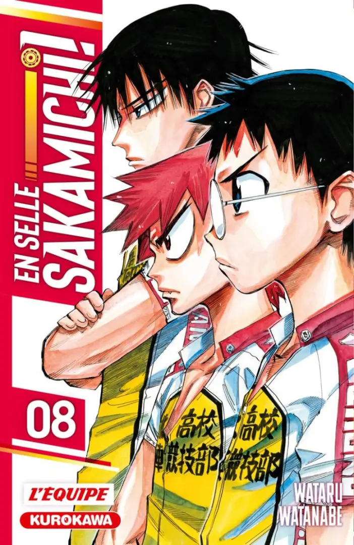 Couverture de l'album En selle, Sakamichi ! 08