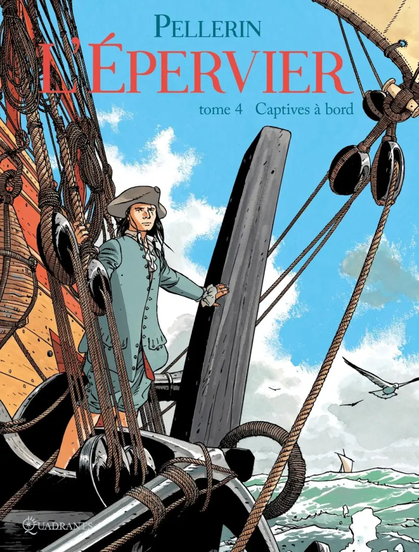 Couverture de l'album L'Épervier Tome 4 Captives à bord