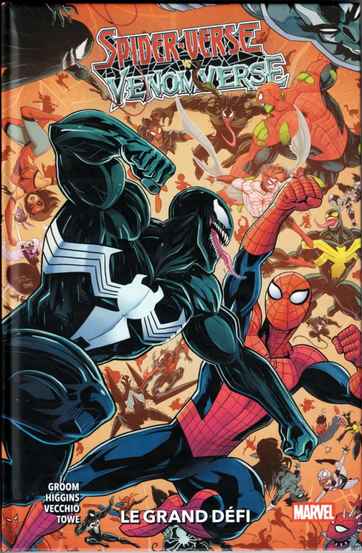 Couverture de l'album Spider-verse vs Venomverse Le Grand Défi