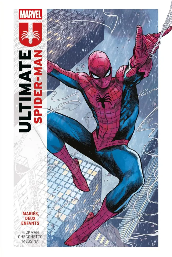 Couverture de l'album Ultimate Spider-Man Tome 1 Mariés, deux enfants