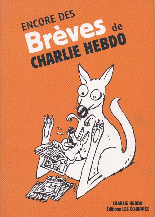 Couverture de l'album Encore des brèves de Charlie Hebdo