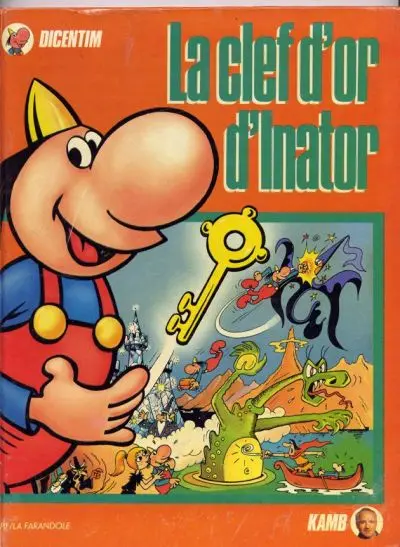 Couverture de l'album Dicentim le petit franc Tome 1 La clef d'or d'Inator