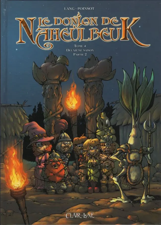 Couverture de l'album Le Donjon de Naheulbeuk Tome 4 Deuxième saison, partie 2
