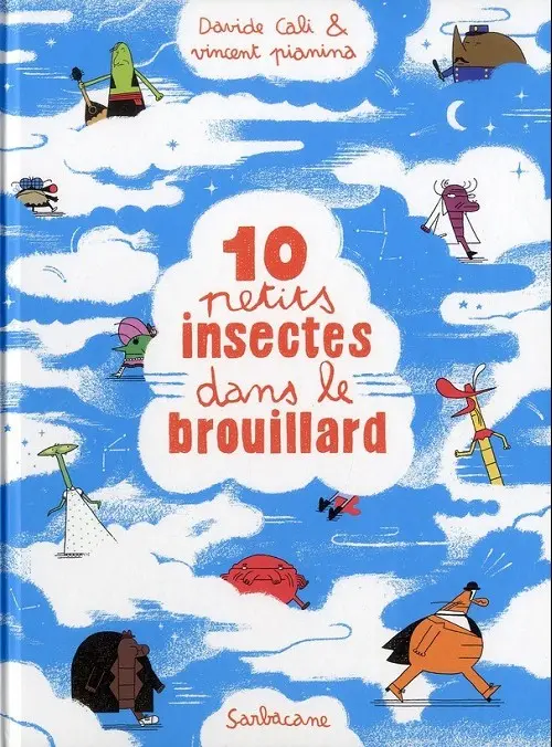 Couverture de l'album 10 petits insectes Tome 2 10 petits insectes dans le brouillard
