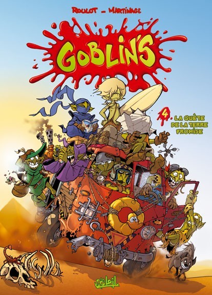 Couverture de l'album Goblin's Tome 4 La quête de la terre promise
