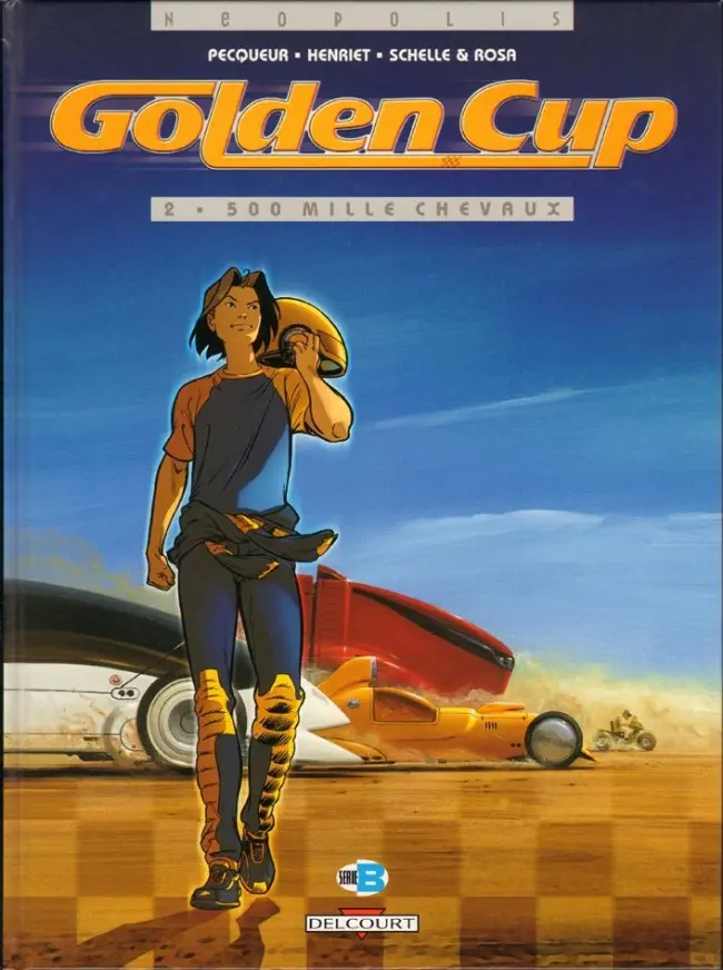 Couverture de l'album Golden Cup Tome 2 500 mille chevaux