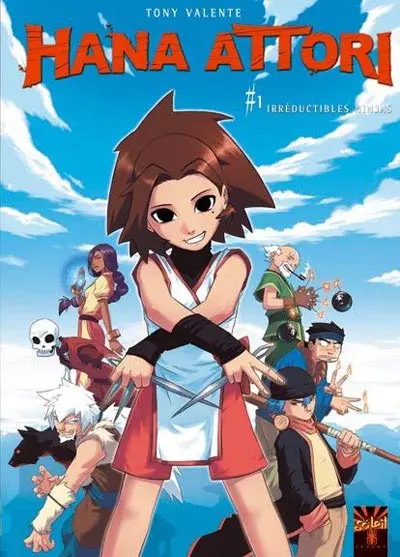 Couverture de l'album Hana Attori Tome 1 Irréductibles ninjas