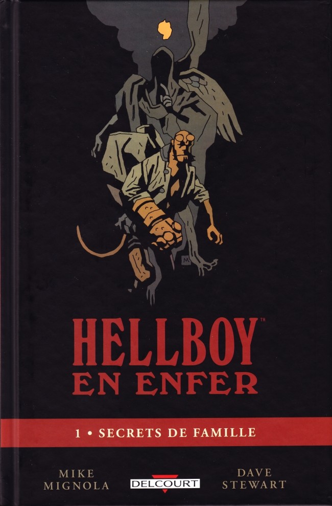 Couverture de l'album Hellboy en enfer Tome 1 Secrets de famille