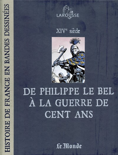 Couverture de l'album Histoire de France en Bandes Dessinées Tome 5 De Philippe Le Bel à la guerre de cent ans