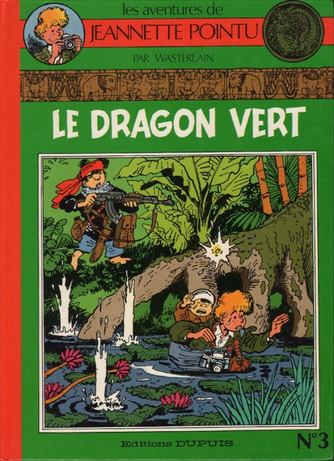 Couverture de l'album Jeannette Pointu Tome 3 Le dragon vert