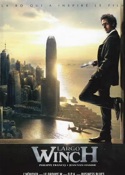 Couverture de l'album Largo Winch L'héritier - Le groupe W - O.P.A. - Business Blues